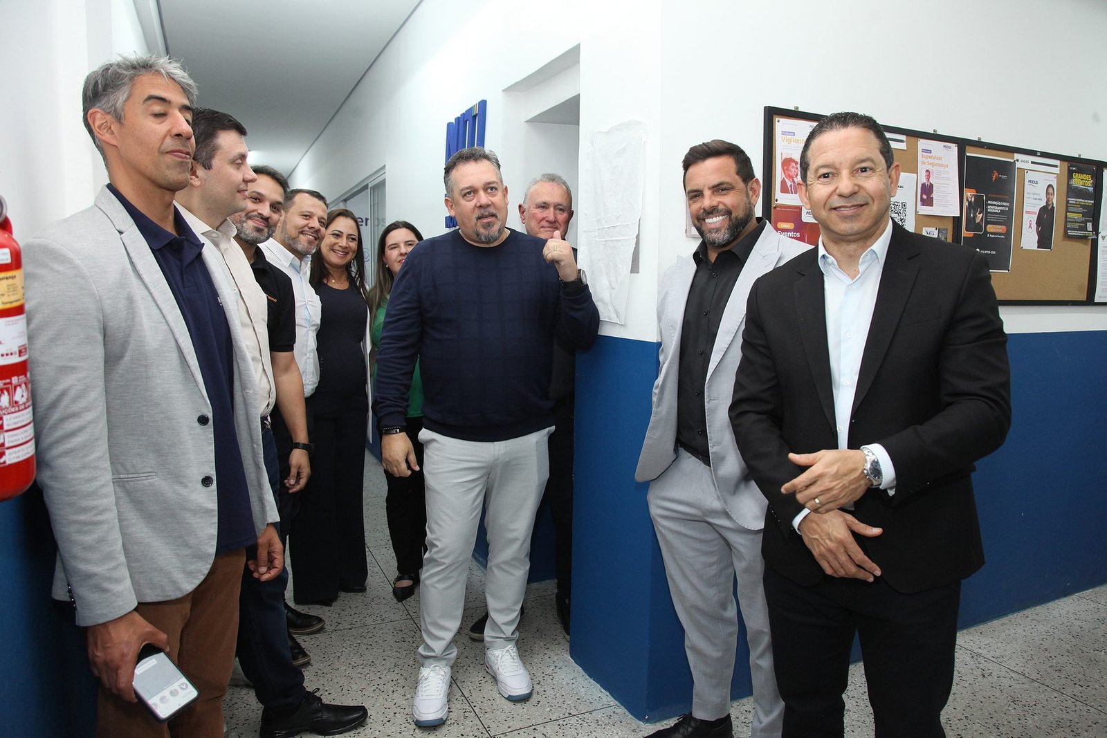Corredor da inauguração
